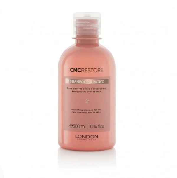 SHAMPOO-NUTRITIVO-CMC-RESTORE-LONDON-COSMETICOS-300-ML